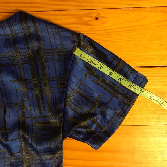 GO International Royal Blue Black Tunic, EUC, XS - Picture 8 of 16